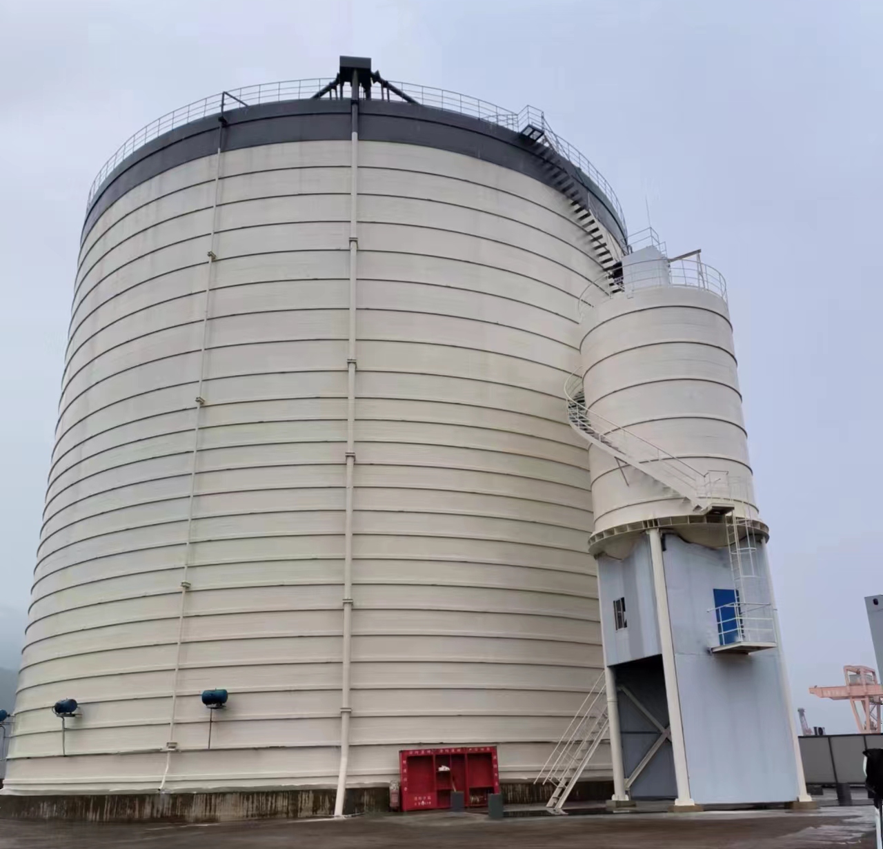 嵊州10万吨水泥钢板库